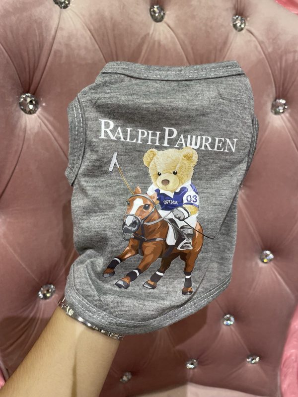 Футболка сіра без рукавів Стиль класу Ralph Pawren XS