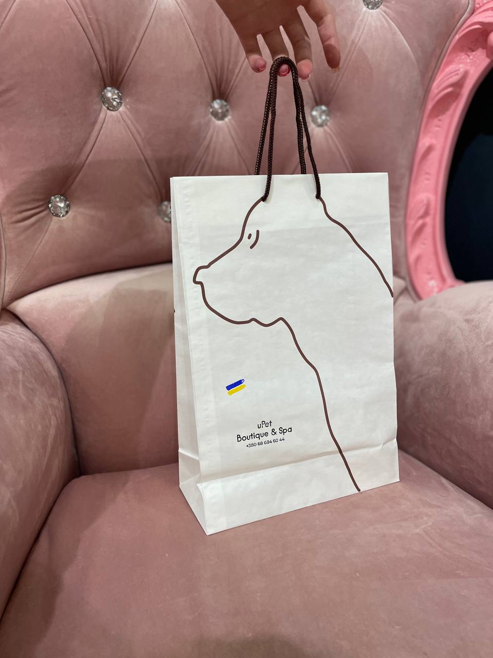 Пакет Собачка - Пакети та контейнери для пакетів - uPet Shop магазин зоотоварів - преміум одяг та аксесуари для ваших улюбленців, собак та котів