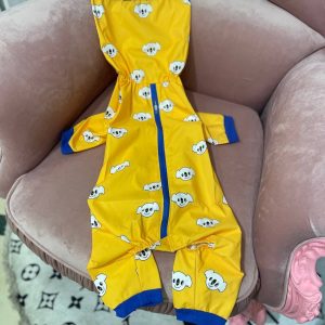 Дощовик для собак і котів жовтий з коалами - Дощовики - uPet Shop магазин зоотоварів - преміум одяг та аксесуари для ваших улюбленців, собак та котів