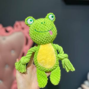 Іграшка жаба - Іграшки - uPet Shop Інтернет-магазин зоотоварів — преміум одяг та аксесуари для ваших улюбленців, собак та котів