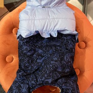 комбінезон з синім візерунком - Комбінезони - uPet Shop магазин зоотоварів - преміум одяг та аксесуари для ваших улюбленців, собак та котів