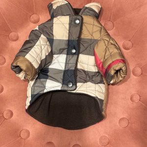 куртка барбері коричнева - Куртки - uPet Shop магазин зоотоварів - преміум одяг та аксесуари для ваших улюбленців, собак та котів