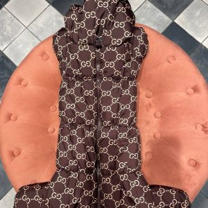 комбінезон гучі коричневий - Комбінезони - uPet Shop магазин зоотоварів - преміум одяг та аксесуари для ваших улюбленців, собак та котів